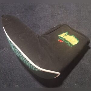 Masters Headcover Putter Blade Black Green Augusta National Golf Tournament